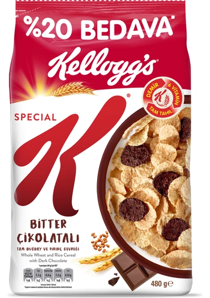 Special K Çikolatalı 480 gr