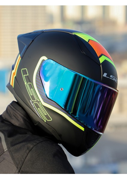 Rapıd 2 Race Extra Mat Neon Sarı-Navy Mavi Kask modelleri