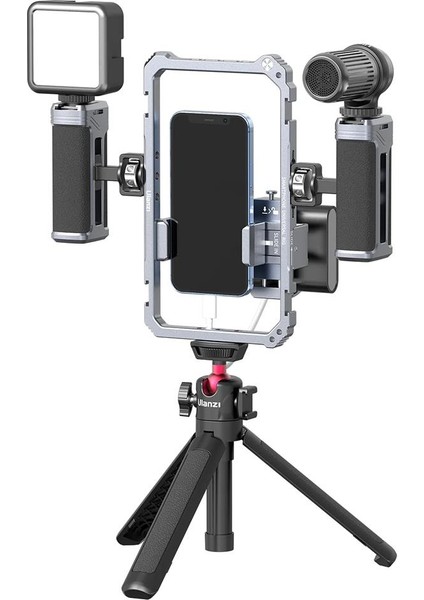 Telefonlar Için Universal Vlog Metal Cage Çerçeve fiyatları