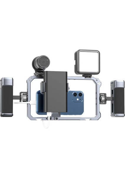 Telefonlar Için Universal Vlog Metal Cage Çerçeve modelleri