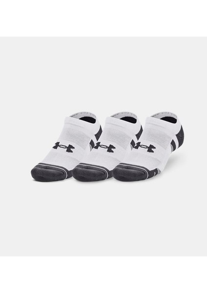 Unisex UA Performance Cotton 3’lü Paket No Show Çorap 1379526-100 modelleri