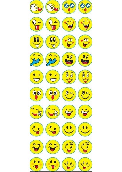 Emoji Sticker Çocuklar İçin 3D Puff Çıkartma16,50/6,40Cm