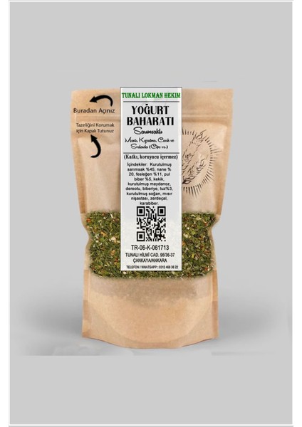 Sarımsaklı Yoğurt Baharatı 65 gr