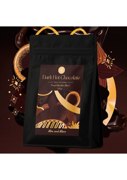 Dark Hot Chocolate - Bitter Sıcak Çikolata, 200 Gr fiyatları