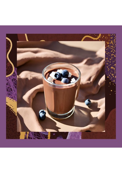 Mim And More Yaban Mersinli Sıcak Çikolata Blueberry Hot Chocolate 200 gr