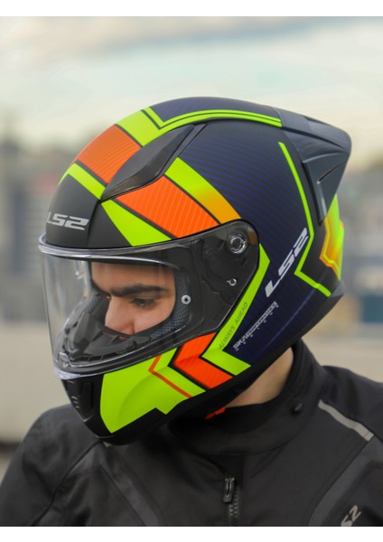 Rapıd 2 Race Extra Mat Neon Sarı-Navy Mavi Kask fiyatları