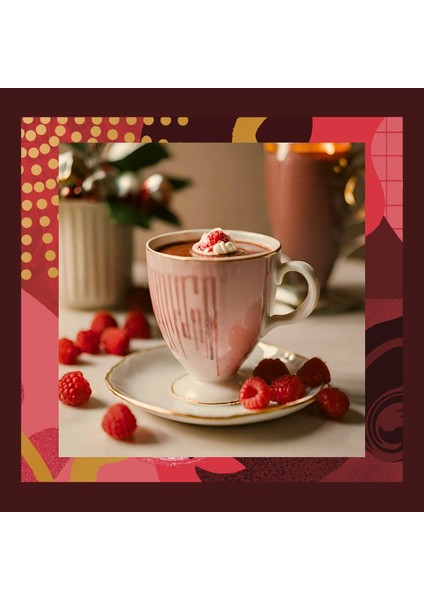 Mim And More Ahududulu Sıcak Çikolata Raspberry Hot Chocolate 200 gr