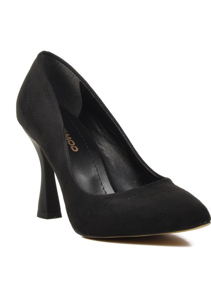 289236 Siyah Süet Kadın Stiletto