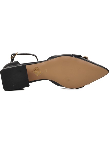 326184 Siyah Kadın Taşlı Abiye Ayakkabı indirimleri