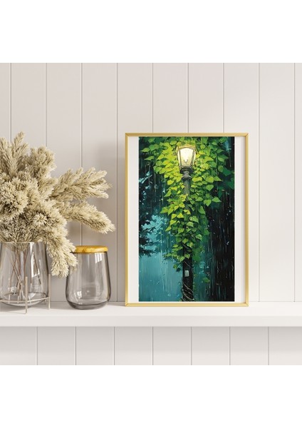 Sayılarla Boyama Seti Sokak Lambası 40x50 cm