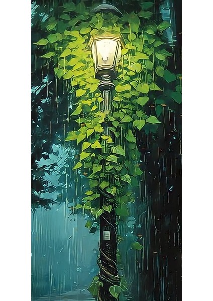 Sayılarla Boyama Seti Sokak Lambası 40x50 cm fiyatları