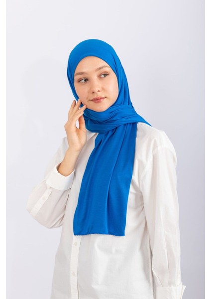 Penye Şal Jersey - Saks Mavisi fiyatları