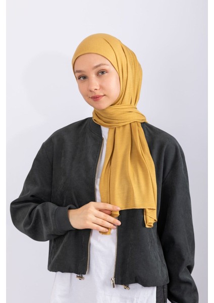 Penye Şal Jersey - Gold