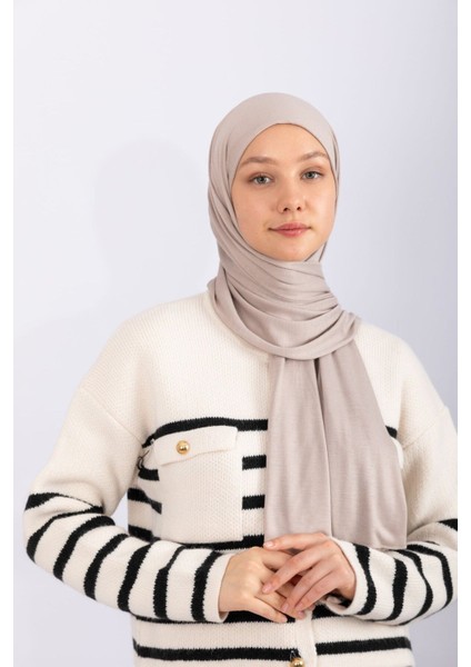 Penye Şal Jersey - Açık Vizon fiyatları