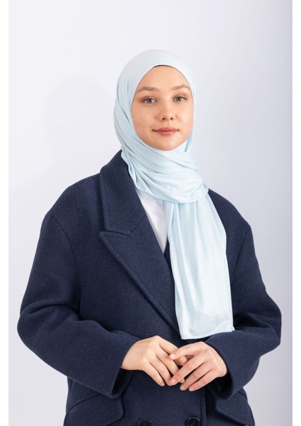 Penye Şal Jersey - Buz Mavisi fiyatları