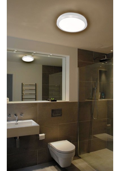 Adaledmodern Tavana Sıfır Plafonyer Tavan Glop Tavan Arm Balkon Banyo Lambası LED 6500K Beyaz