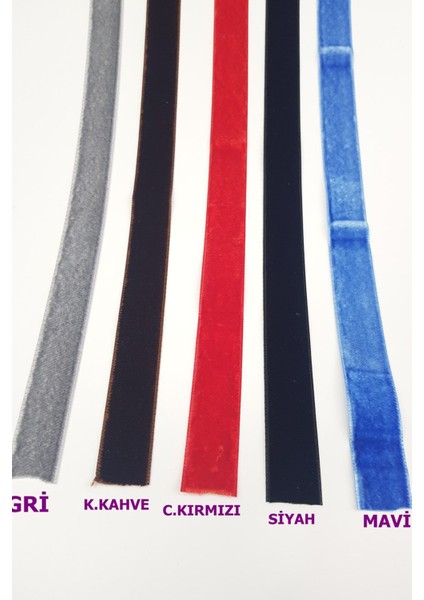 Kadife Kurdele 2 cm 1 mt