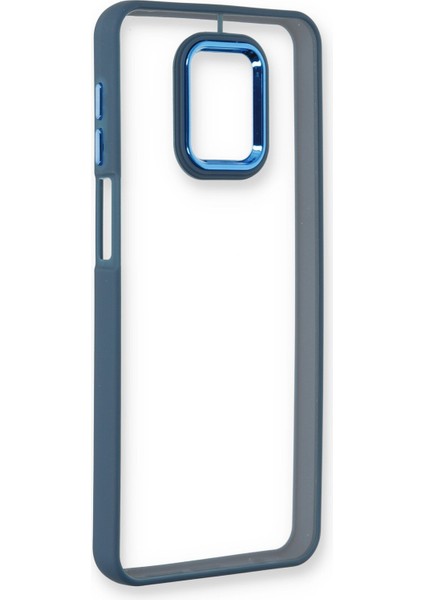 Xiaomi Redmi Note 9s Kılıf Dora Kapak - Mavi 300099