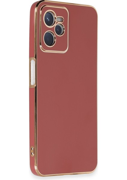 Realme C35 Kılıf Volet Silikon - Kırmızı 300099 fiyatları
