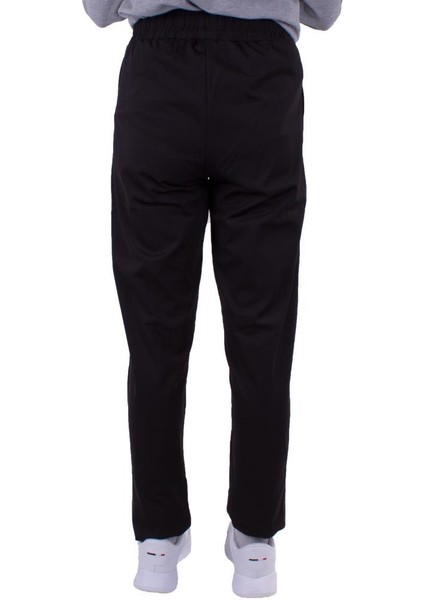 SN537 Basıc Pes Track Siyah Polyester Günlük Kadınk Alt Eşofman