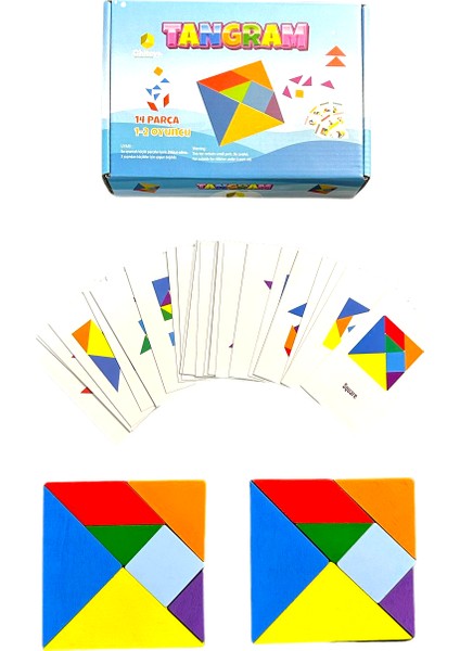 Kare Tangram 2 Kişilik