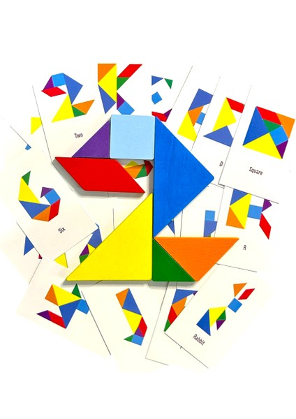 Kare Tangram 2 Kişilik