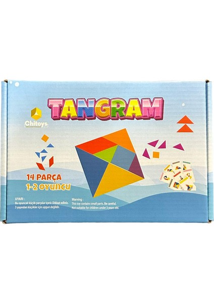 Kare Tangram 2 Kişilik