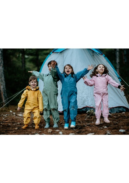 Su Geçirmez Yağmur Tulumu Poları Takılıp Çıkarılabilir - Sarı fırsatları