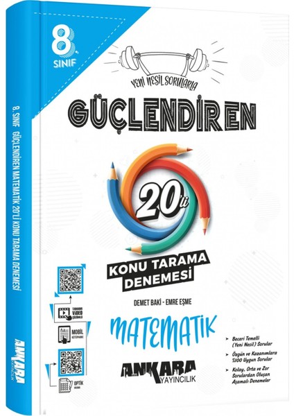 8.Sınıf Türkçe – Matematik 20 LGS Deneme Seti fiyatları