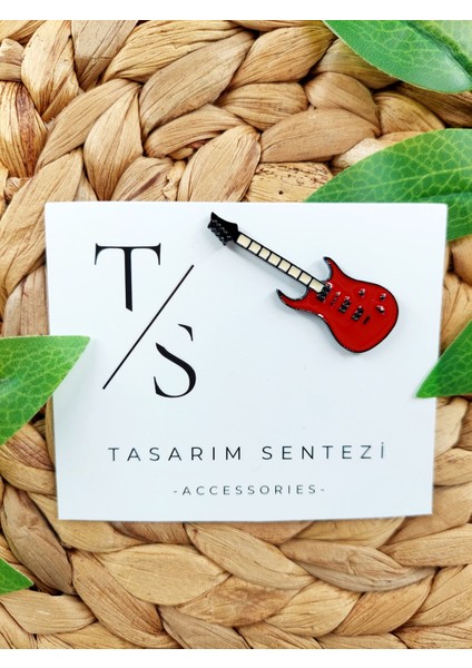 Rozet Metal Broş Yaka Okul Çantası Kıyafet Şapka Takı Aksesuar Elektronik Gitar Muzik Klips Rosette