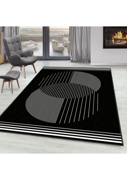 Dijital Baskı Yıkanabilir Kaymaz Taban Salon Halısı ve Yolluk LNA0109-SD1162