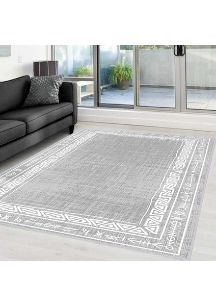 Dijital Baskı Yıkanabilir Kaymaz Taban Salon Halısı ve Yolluk LNA0008-SD563