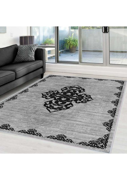 Dijital Baskı Yıkanabilir Kaymaz Taban Salon Halısı ve Yolluk LNA0041-SD1086