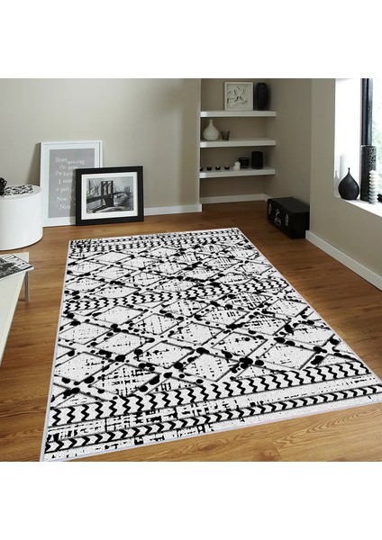 Dijital Baskı Yıkanabilir Kaymaz Taban Salon Halısı ve Yolluk LNA0126-SD922