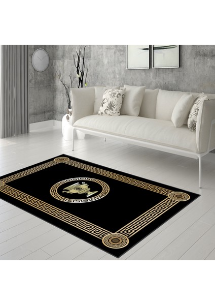 Dijital Baskı Yıkanabilir Kaymaz Taban Salon Halısı ve Yolluk LNA0287-SD527
