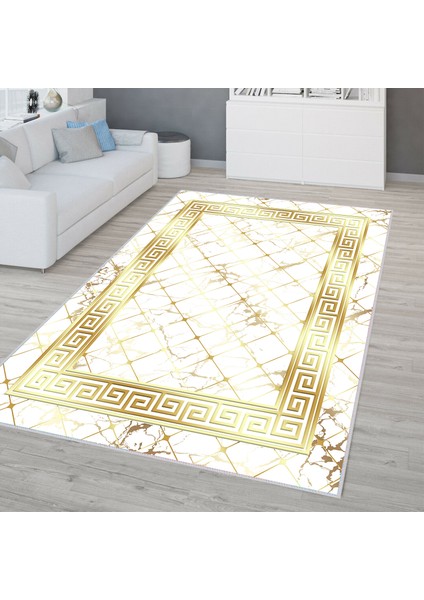 Dijital Baskı Yıkanabilir Kaymaz Taban Salon Halısı ve Yolluk LNA0325-SM036