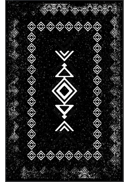 Dijital Baskı Yıkanabilir Kaymaz Taban Salon Halısı ve Yolluk LNA0097-SD1045