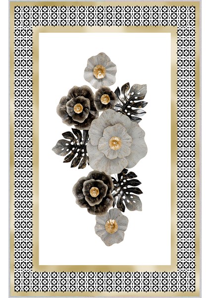 Dijital Baskı Yıkanabilir Kaymaz Taban Salon Halısı ve Yolluk LNA0117-SD439