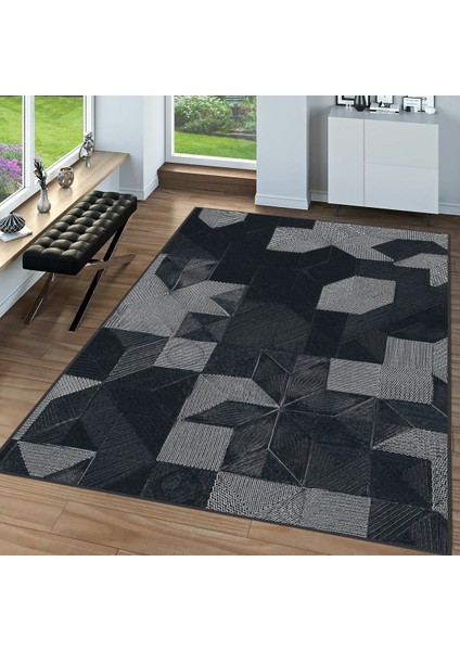 Dijital Baskı Yıkanabilir Kaymaz Taban Salon Halısı ve Yolluk LNA0080-SD818