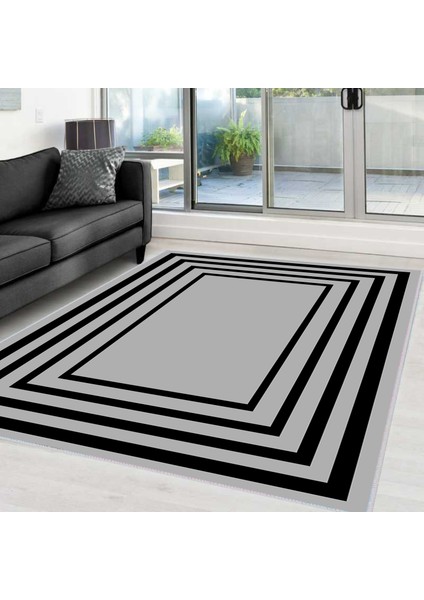 Dijital Baskı Yıkanabilir Kaymaz Taban Salon Halısı ve Yolluk LNA0012-SD756