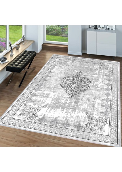 Dijital Baskı Yıkanabilir Kaymaz Taban Salon Halısı ve Yolluk LNA0048-SD1127