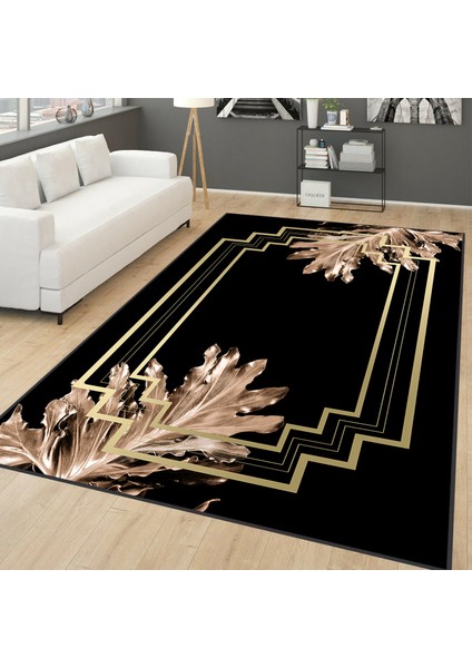 Dijital Baskı Yıkanabilir Kaymaz Taban Salon Halısı ve Yolluk LNA0076-SD642