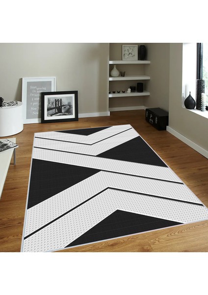 Dijital Baskı Yıkanabilir Kaymaz Taban Salon Halısı ve Yolluk LNA0123-SD887