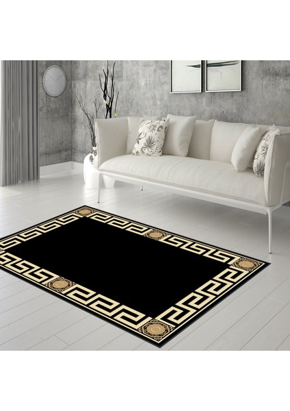 Dijital Baskı Yıkanabilir Kaymaz Taban Salon Halısı ve Yolluk LNA0288-SD528