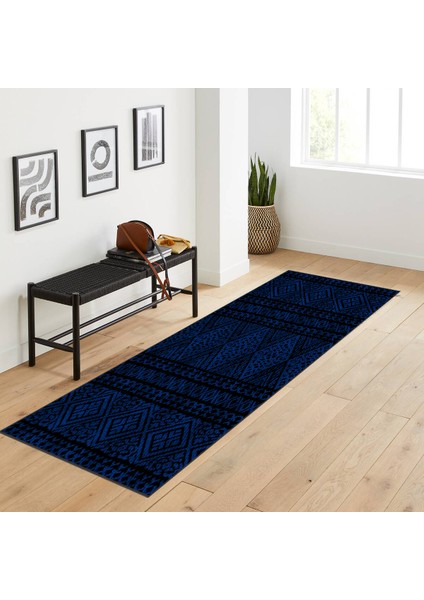 Dijital Baskı Yıkanabilir Kaymaz Taban Salon Halısı ve Yolluk LNA0198-SD844