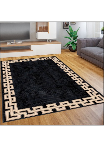 Dijital Baskı Yıkanabilir Kaymaz Taban Salon Halısı ve Yolluk LNA0444