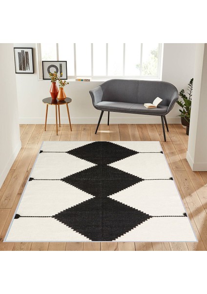 Dijital Baskı Yıkanabilir Kaymaz Taban Salon Halısı ve Yolluk LNA1127