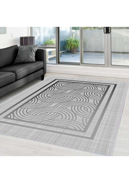 Dijital Baskı Yıkanabilir Kaymaz Taban Salon Halısı ve Yolluk LNA0017-SD839