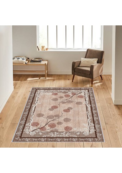 Dijital Baskı Yıkanabilir Kaymaz Taban Salon Halısı ve Yolluk LNA0155-SD702