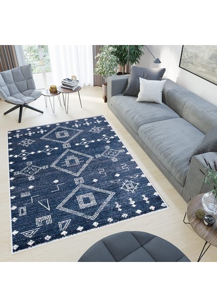 Dijital Baskı Yıkanabilir Kaymaz Taban Salon Halısı ve Yolluk LNA0468